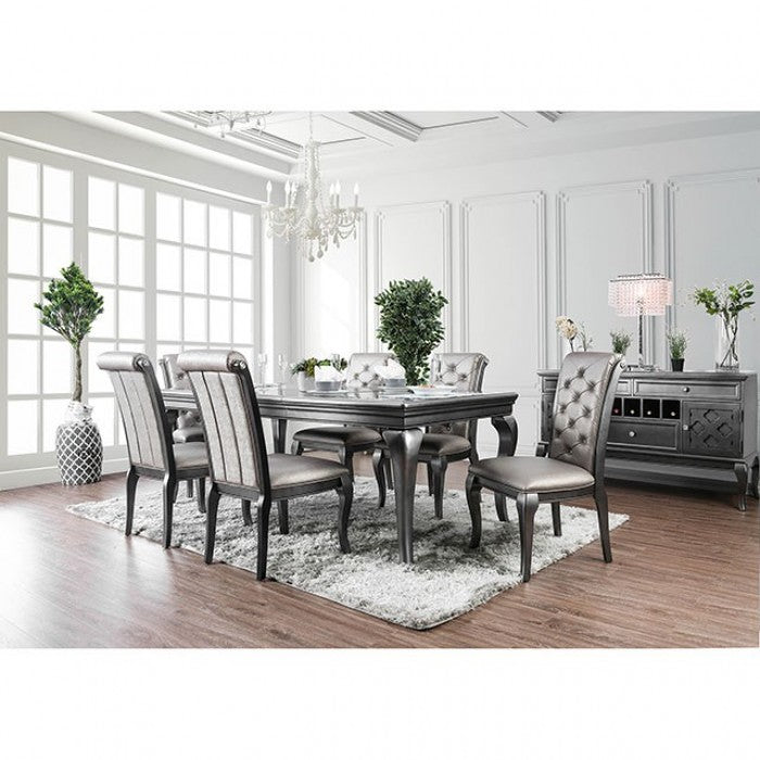 Amina Gray Dining Table - CM3219GY-T