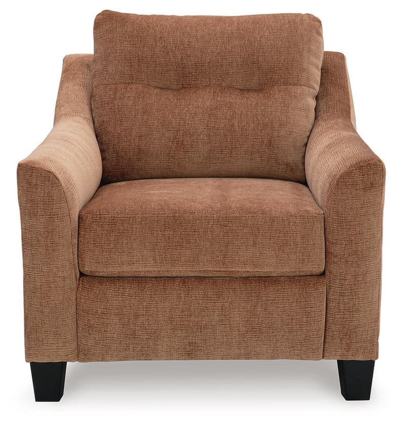 Amity Bay Clay Sofa Chaise and Chair - 67204U3
