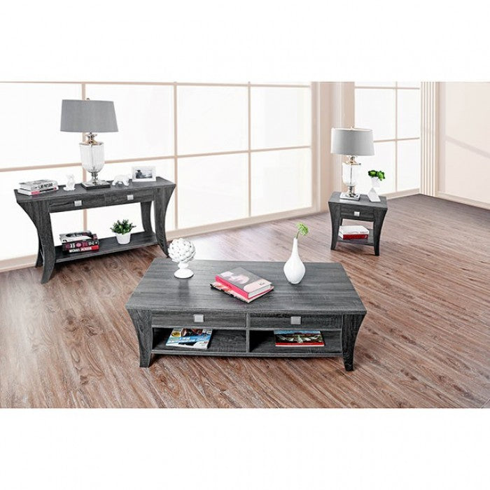 Amity Gray End Table - CM4085E