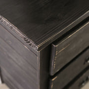 Ampelios Wire-Brushed Black Chest - AM7000BK-C