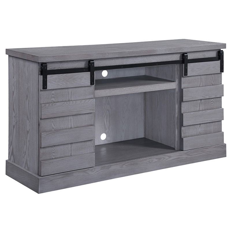 Amrita Tv Stand W/Fireplace - 91616