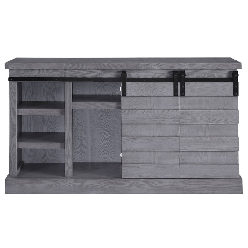 Amrita Tv Stand W/Fireplace - 91616
