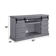 Amrita Tv Stand W/Fireplace - 91616