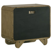 Amsbury 2-drawer Nightstand Bedside Table Nutmeg - 224272