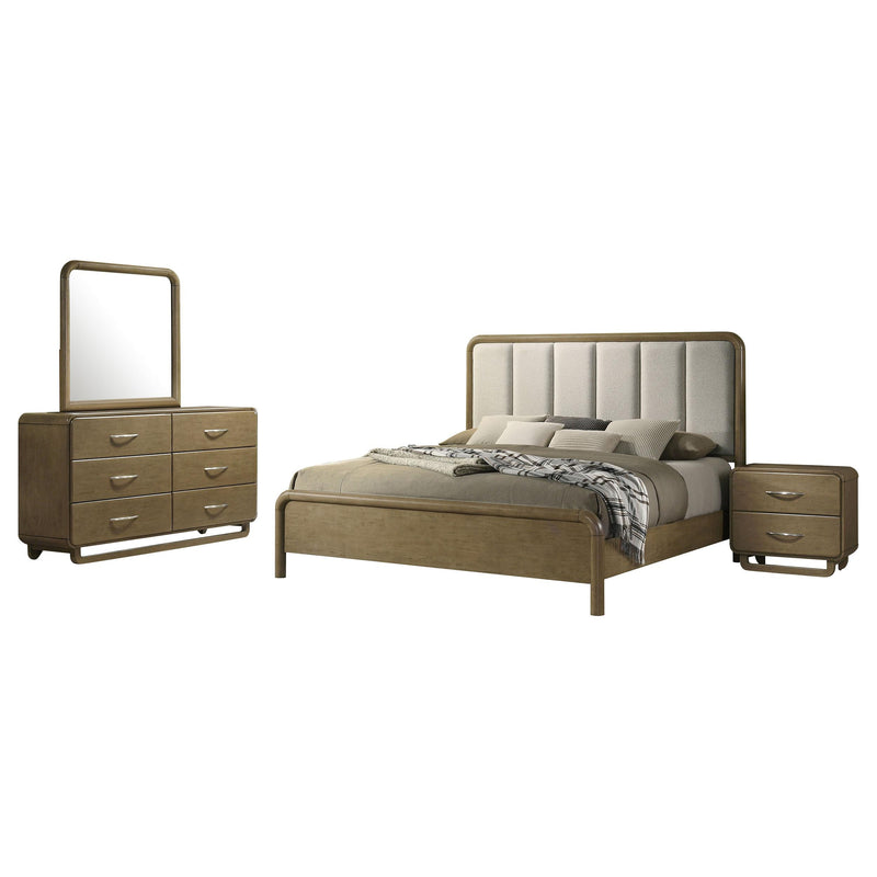 Amsbury 4-piece Queen Bedroom Set Nutmeg - 224271Q-S4