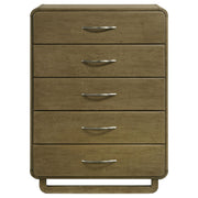 Amsbury 5-drawer Chest of Drawers Nutmeg - 224275