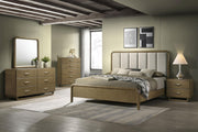 Amsbury 6-drawer Dresser and Mirror Nutmeg - 224273M