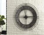 Ana Sofia Antique Gray Wall Clock - Gate FurnitureOther Products