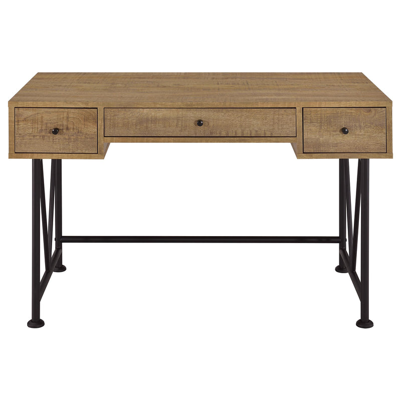 Analiese 47-inch 3-drawer Writing Desk Mango - 802001