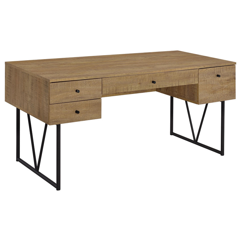 Analiese 63-inch 4-drawer Writing Desk Mango - 801851