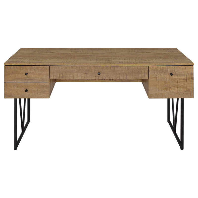 Analiese 63-inch 4-drawer Writing Desk Mango - 801851