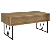 Analiese 63-inch 4-drawer Writing Desk Mango - 801851