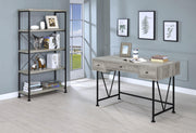 Analiese 63-inch 4-shelf Bookshelf Grey Driftwood - 801546