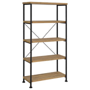 Analiese 63-inch 4-shelf Bookshelf Mango - 802003