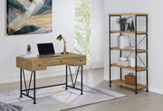 Analiese 63-inch 4-shelf Bookshelf Mango - 802003