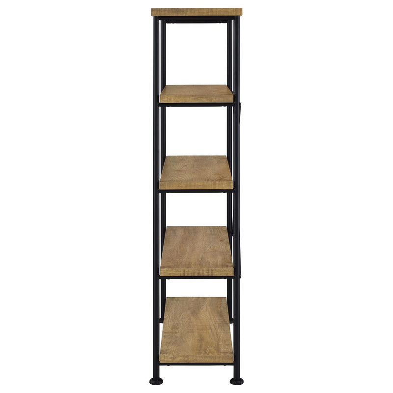 Analiese 63-inch 4-shelf Bookshelf Mango - 802003