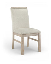 Ananda Fabric Upholstered Dining Chair in Beige, Set of 2 - 88039Beige-C