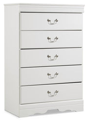 Anarasia Chest and 2 Nightstands - B129B26