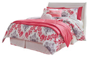Anarasia Full Sleigh Headboard, Dresser, Mirror, Chest and Nightstand in White - PKG002575