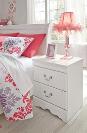 Anarasia White Youth Sleigh Bedroom Set - Gate FurnitureYouth Bedroom Set