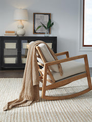 Anawood Gold Throw - A1001099T