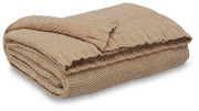Anawood Gold Throw - A1001099T