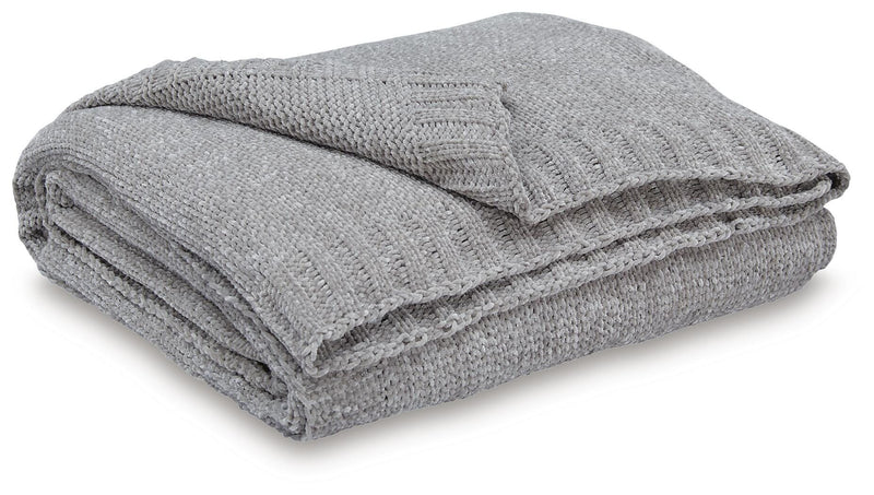 Anawood Gray Throw (Set of 3) - A1001097