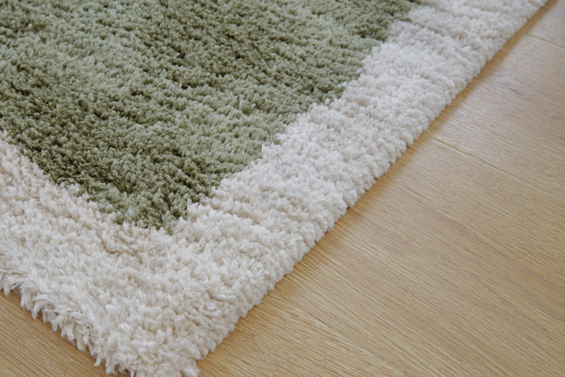 Anburgh Green/Gray/Ivory Large Rug - R407351