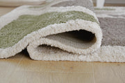 Anburgh Green/Gray/Ivory Medium Rug - R407352