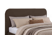 Anders Upholstered Eastern King Storage Lift Platform Bed Chocolate - 306037CHKE