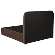 Anders Upholstered Full Storage Lift Platform Bed Chocolate - 306037CHF