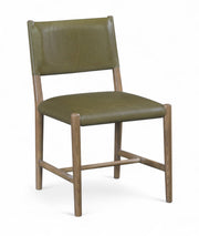 Andie Vegan Leather Upholstered Dining Chair in Olive, Set of 2 - 88075Olive-C