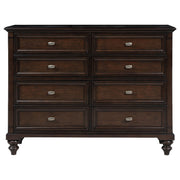 Andover 4-piece California King Bedroom Set Dark Oak - 223631KW-S4