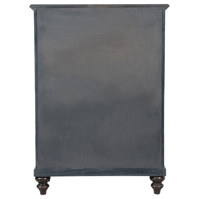 Andover 5-drawer Chest of Drawers Dark Oak - 223635