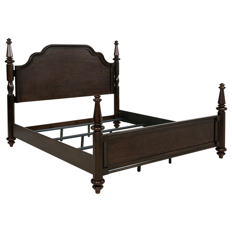 Andover 5-piece Eastern King Bedroom Set Dark Oak - 223631KE-S5