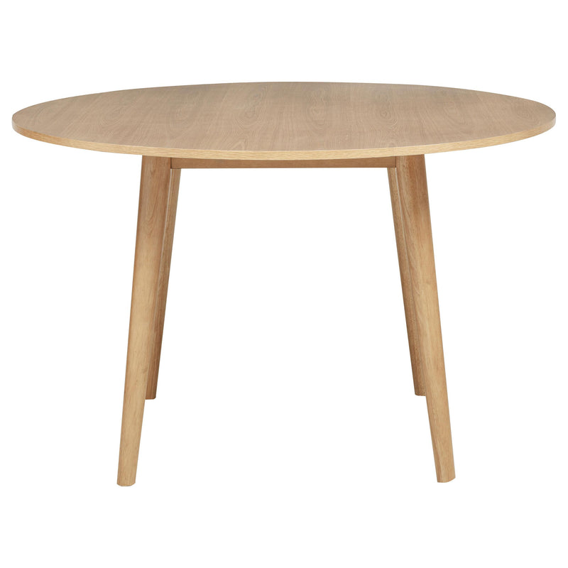 Andrews 48-inch Round Wood Dining Room Table Light Ash - 122500