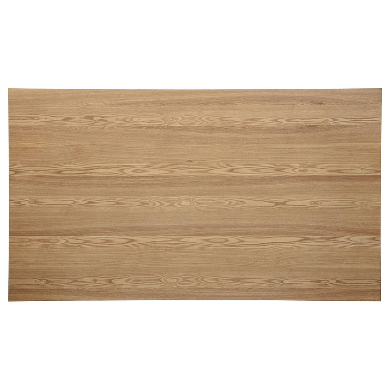 Andrews 66-inch Rectangular Dining Table Light Ash and White - 122501