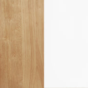 Andrews 66-inch Rectangular Dining Table Light Ash and White - 122501