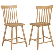 Andrews Windsor Counter Height Dining Side Chair Light Ash (Set of 2) - 122509