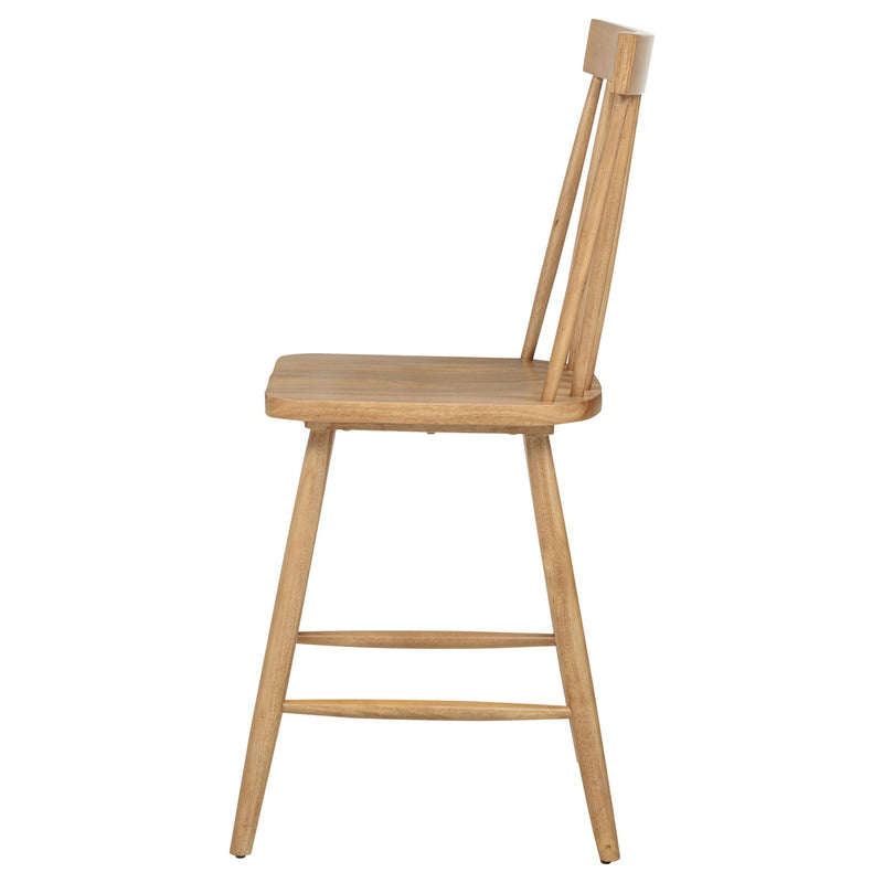 Andrews Windsor Counter Height Dining Side Chair Light Ash (Set of 2) - 122509