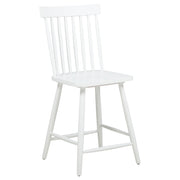 Andrews Windsor Counter Height Dining Side Chair White (Set of 2) - 122509WHT