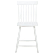 Andrews Windsor Counter Height Dining Side Chair White (Set of 2) - 122509WHT