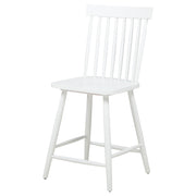Andrews Windsor Counter Height Dining Side Chair White (Set of 2) - 122509WHT