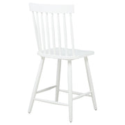 Andrews Windsor Counter Height Dining Side Chair White (Set of 2) - 122509WHT