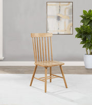 Andrews Windsor Spindle Back Dining Side Chair Light Ash (Set of 2) - 122502