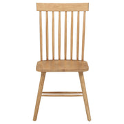 Andrews Windsor Spindle Back Dining Side Chair Light Ash (Set of 2) - 122502