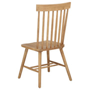 Andrews Windsor Spindle Back Dining Side Chair Light Ash (Set of 2) - 122502