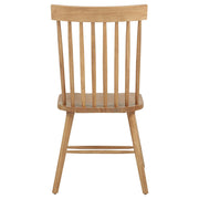 Andrews Windsor Spindle Back Dining Side Chair Light Ash (Set of 2) - 122502