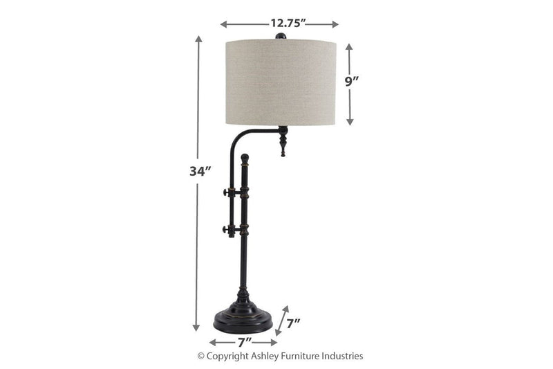 Anemoon Black Table Lamp - Gate FurnitureTable Lamp
