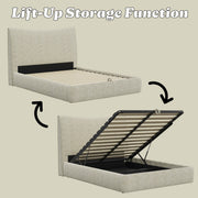 Angulo Queen Bed w/Storage - BD07222Q